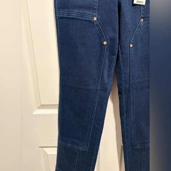 Judy Blue Vintage Horizon High Rise Work Wear Utility Straight Fit Jean NWT - Picture 12 of 17